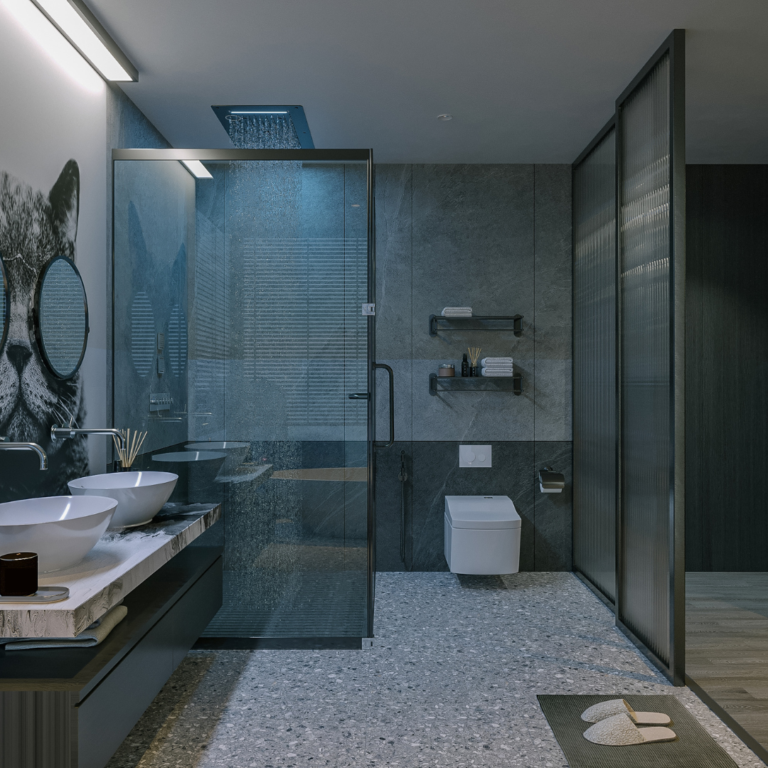 Illuminated Mirror Film Glass